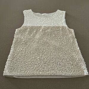 Crew XS sequin top